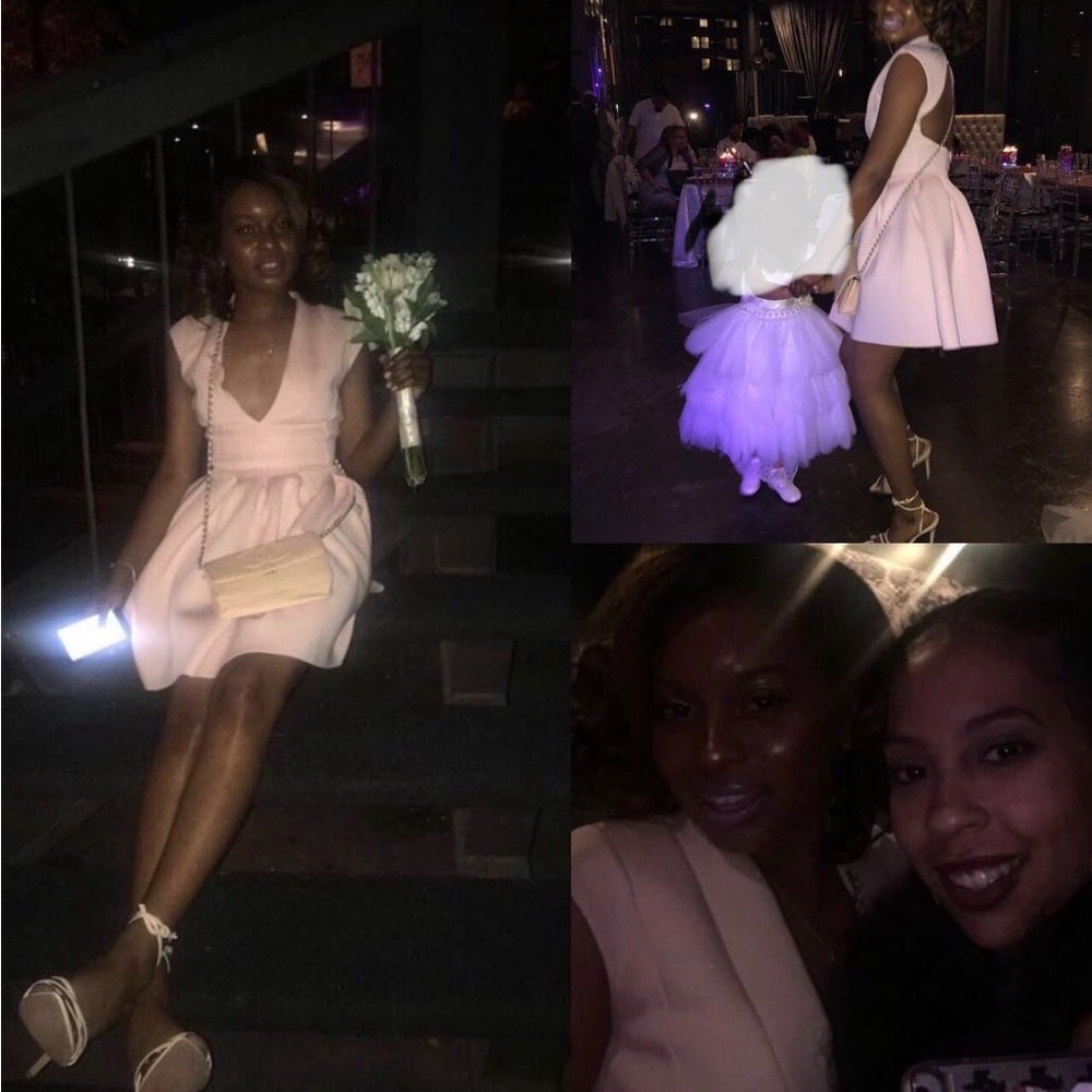 ASOS Blush Pink Mini Dress